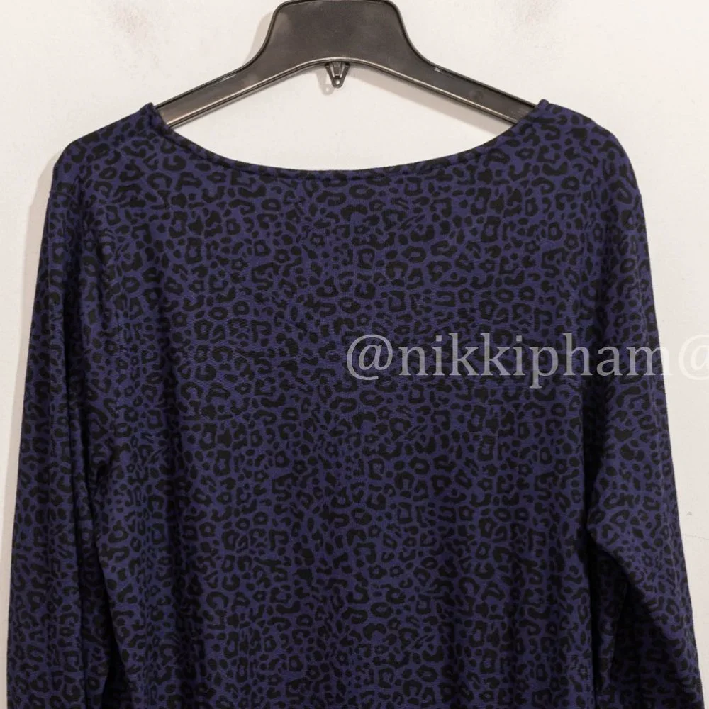 Brand new Mario Serrani crewneck long-sleeved top  size XL - Picture 5 of 5